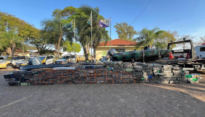 Foto: PMPR Paraná é o estado que mais apreendeu maconha no Brasil em 2025